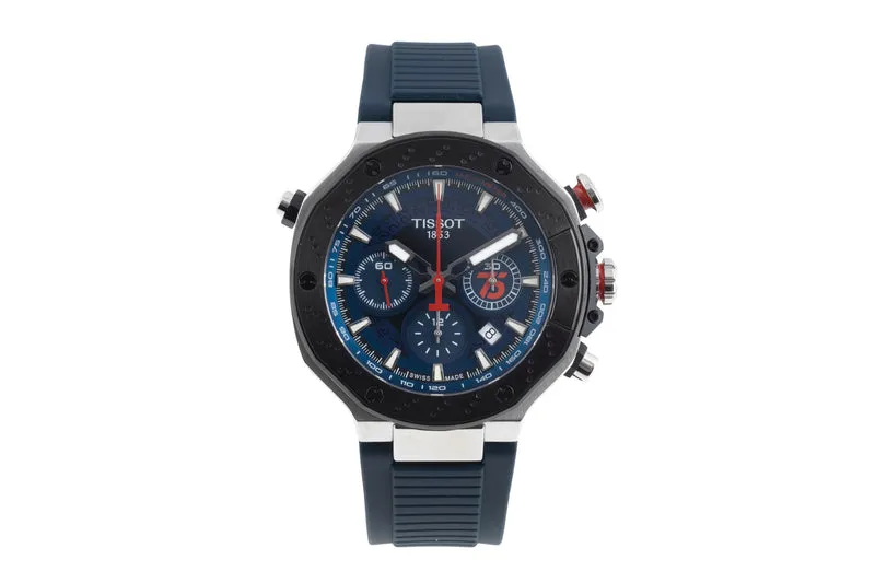 Tissot chronograph steel automatic men's watch T1414272704100 Limited [2600552]