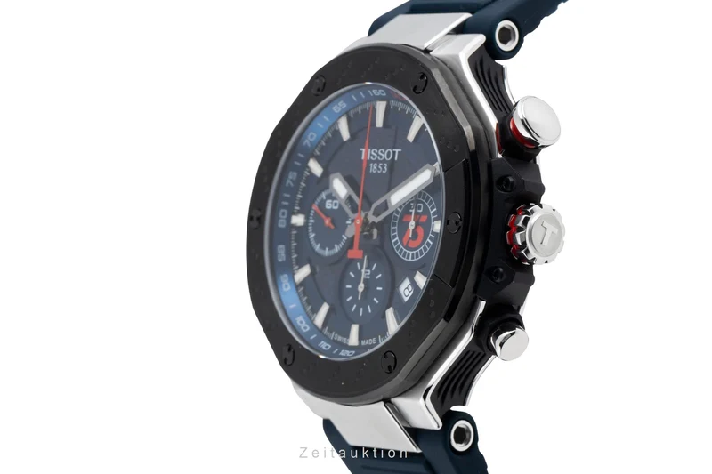 Tissot chronograph steel automatic men's watch T1414272704100 Limited [2600552]