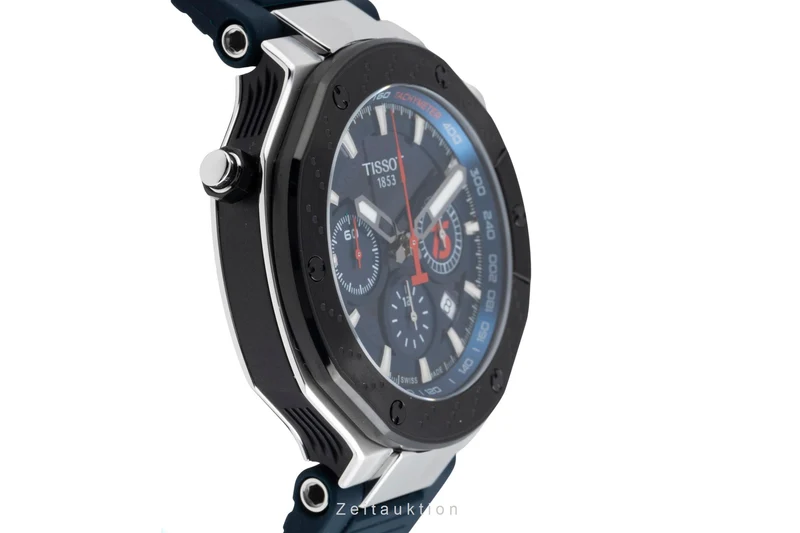 Tissot chronograph steel automatic men's watch T1414272704100 Limited [2600552]