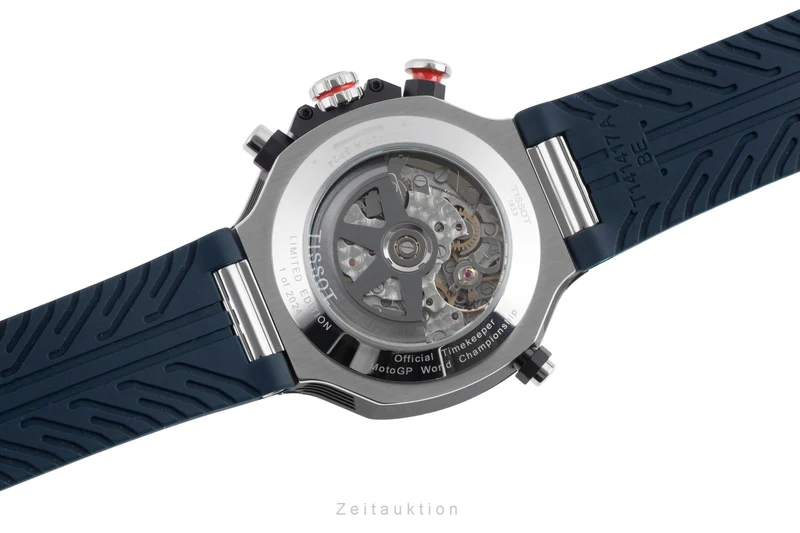 Tissot chronograph steel automatic men's watch T1414272704100 Limited [2600552]