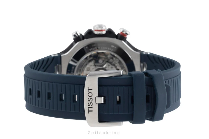 Tissot chronograph steel automatic men's watch T1414272704100 Limited [2600552]