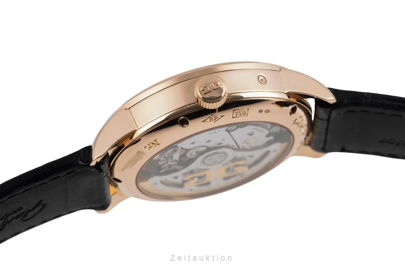 Glashütte Senator 18 ct red gold automatic men's watch 100-02-25-05-05 [2600546]