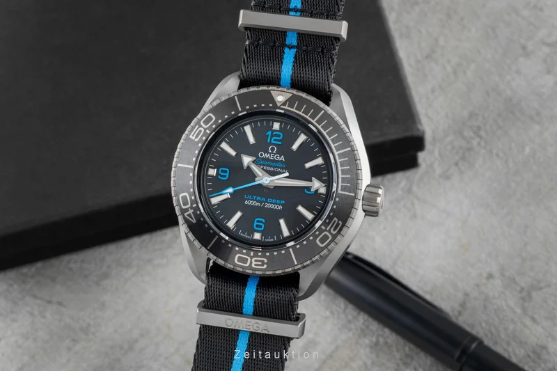 Omega Seamaster titanium automatic men's watch 215.92.46.21.01.001 LP: 14800EUR [2600535]