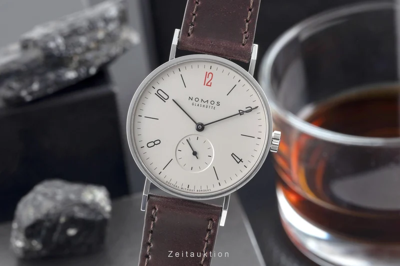 Nomos Tangente steel manual winding men's watch Tangente for Doctors without Borders Limited [2600473]