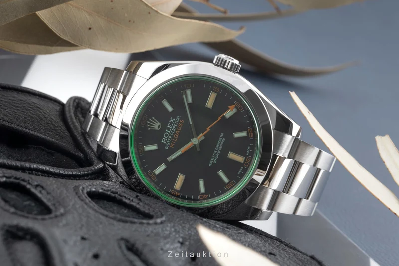 Rolex Milgauss steel automatic men's watch 116400GV [2600501]