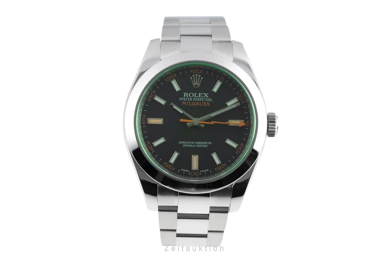 Rolex Milgauss steel automatic men's watch 116400GV [2600501]