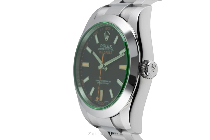 Rolex Milgauss steel automatic men's watch 116400GV [2600501]