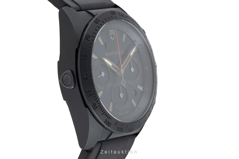 Tudor Black Shield chronograph ceramic / steel automatic men's watch 42000C [2600427]