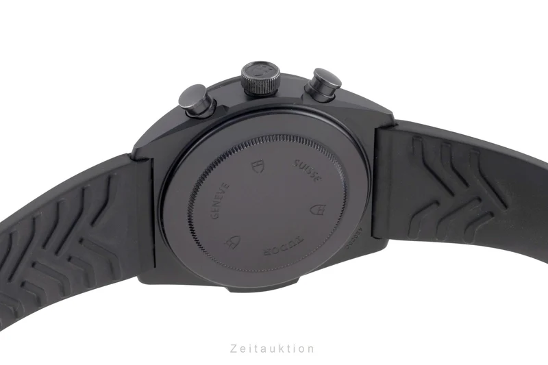 Tudor Black Shield chronograph ceramic / steel automatic men's watch 42000C [2600427]