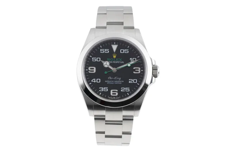 Rolex Air King steel automatic men's watch 126900 [2600389]