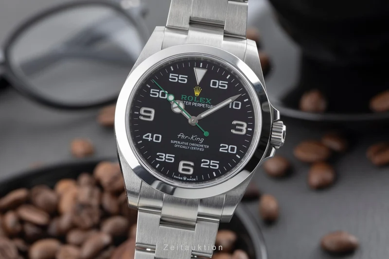 Rolex Air King steel automatic men's watch 126900 [2600389]