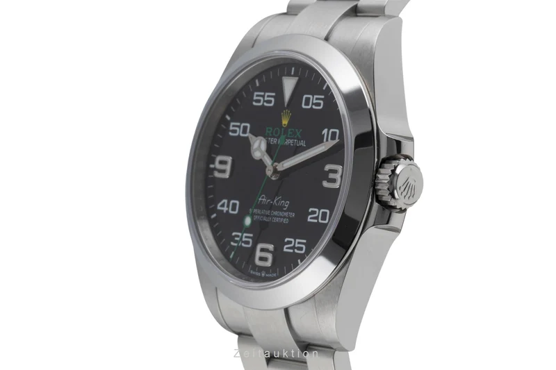 Rolex Air King steel automatic men's watch 126900 [2600389]