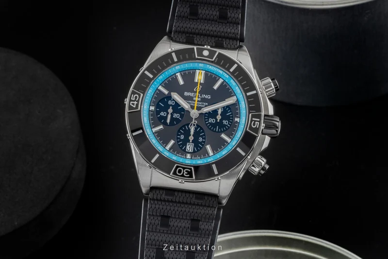 Breitling Chronomat chronograph steel automatic men's watch AB01366A1B1S1 LP: 10000EUR Limited [2600493]