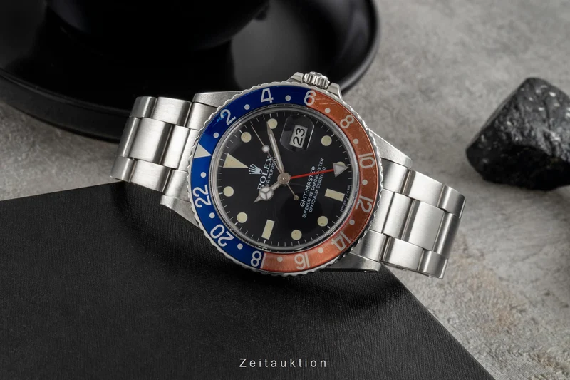 Rolex GMT-Master steel automatic men's watch 16750 Vintage [2600119]