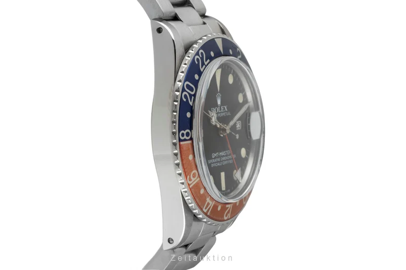 Rolex GMT-Master steel automatic men's watch 16750 Vintage [2600119]