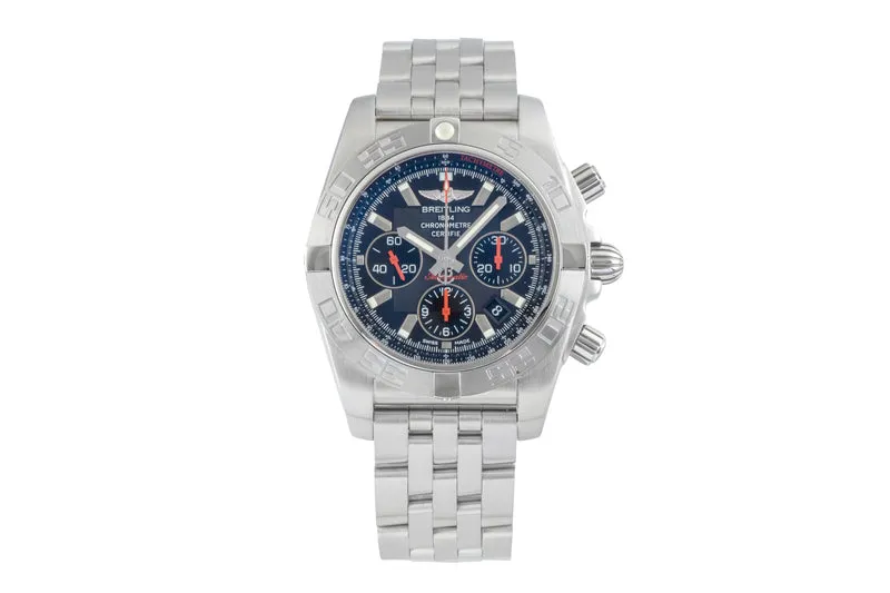 Breitling Chronomat chronograph steel automatic men's watch AB0111 S013B50PA Limited [2600300]