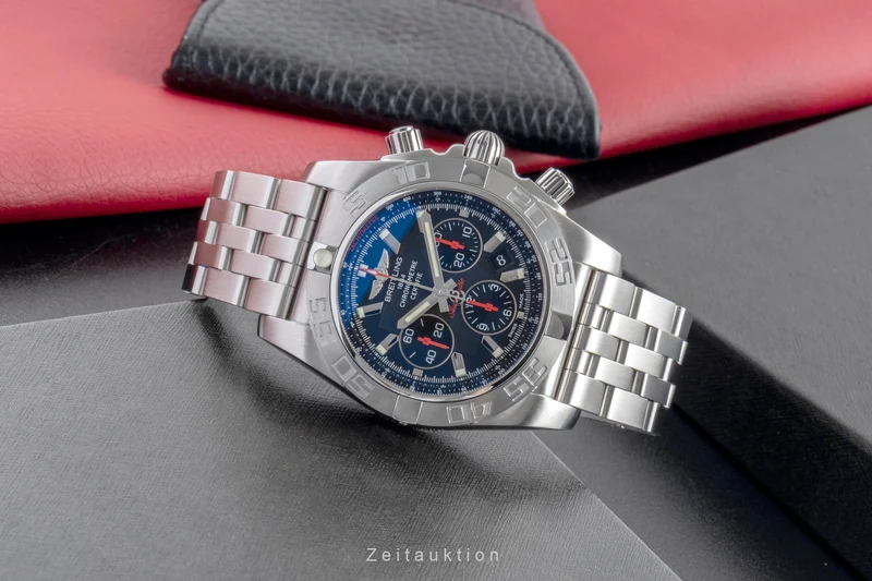 Breitling Chronomat chronograph steel automatic men's watch AB0111 S013B50PA Limited [2600300]