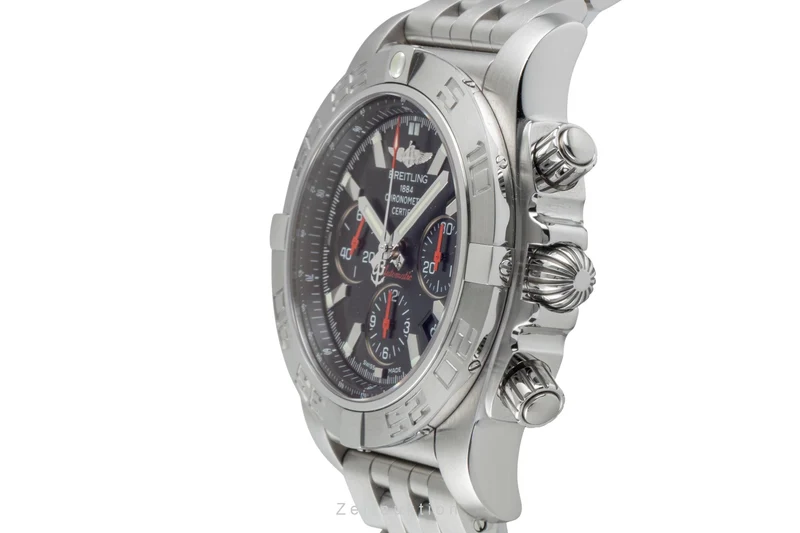 Breitling Chronomat chronograph steel automatic men's watch AB0111 S013B50PA Limited [2600300]
