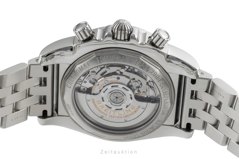 Breitling Chronomat chronograph steel automatic men's watch AB0111 S013B50PA Limited [2600300]