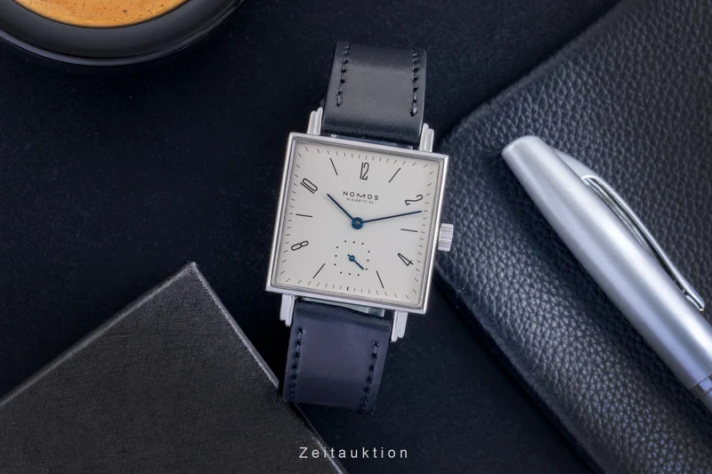 Nomos Tetra steel manual winding men's watch Expo-Tetra Limited [2507361]