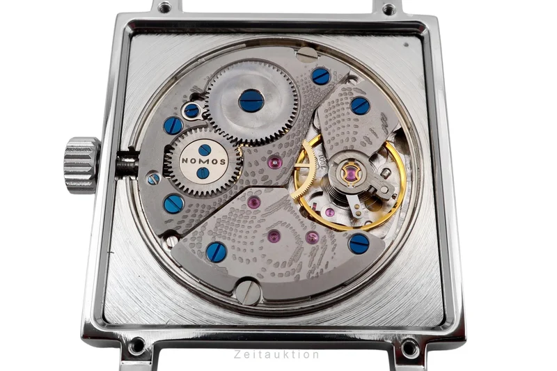 Nomos Tetra steel manual winding men's watch Expo-Tetra Limited [2507361]
