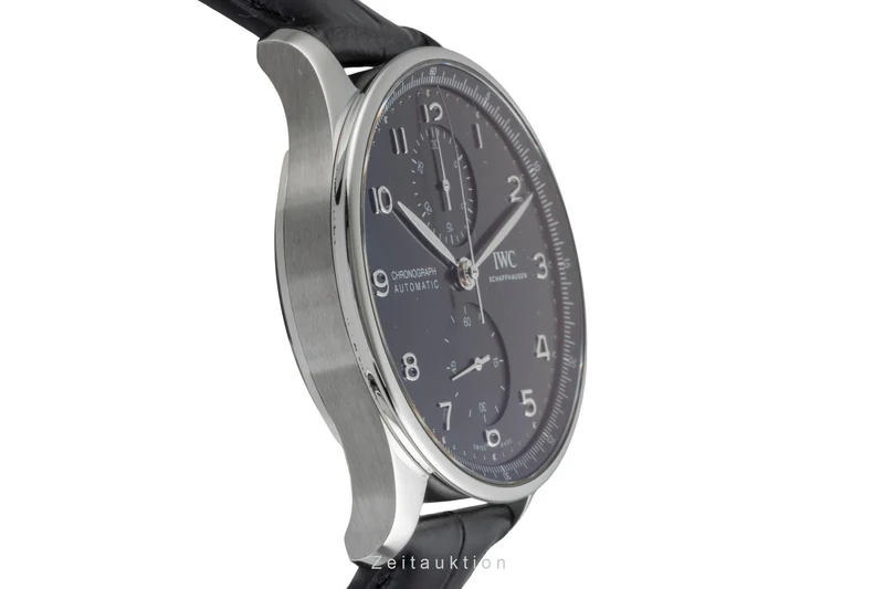 IWC Portugieser chronograph steel automatic men's watch IW371609 LP: 9100EUR [2600010]