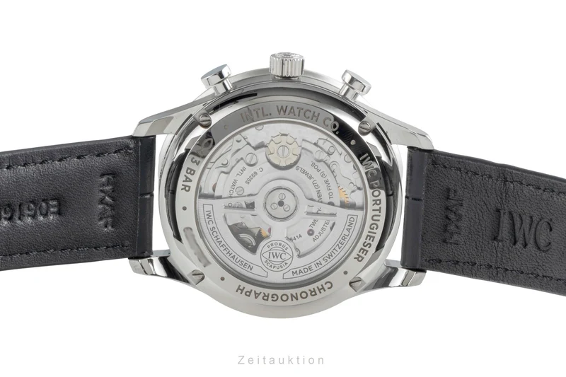 IWC Portugieser chronograph steel automatic men's watch IW371609 LP: 9100EUR [2600010]