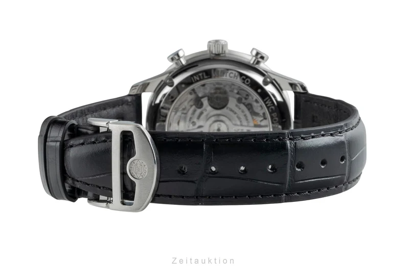 IWC Portugieser chronograph steel automatic men's watch IW371609 LP: 9100EUR [2600010]