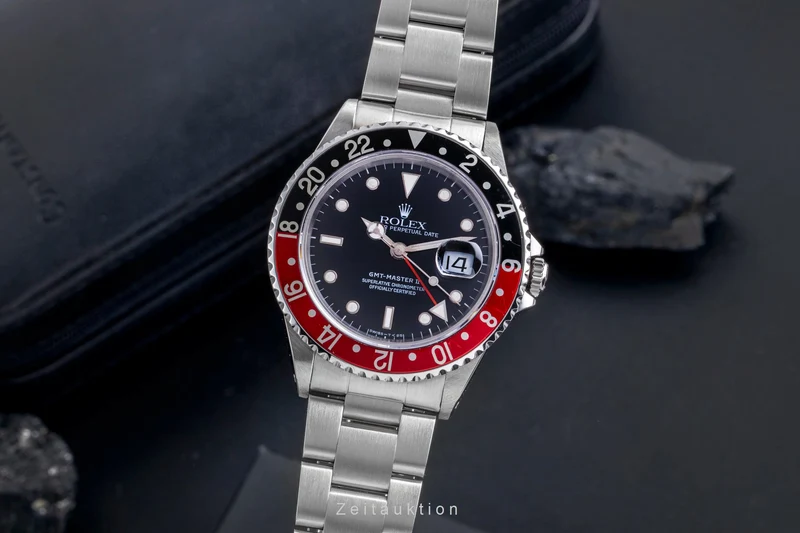 Rolex GMT-Master II steel automatic men's watch 16710 [2600186]