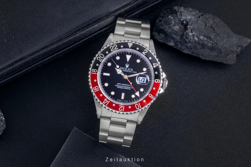 Rolex GMT-Master II steel automatic men's watch 16710 [2600186]