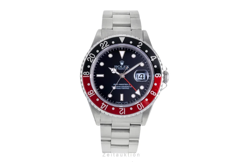 Rolex GMT-Master II steel automatic men's watch 16710 [2600186]