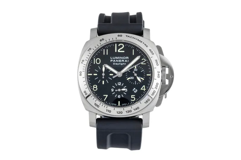 Panerai Luminor Chrono Daylight chronograph steel automatic men's watch PAM00196 [2507444]