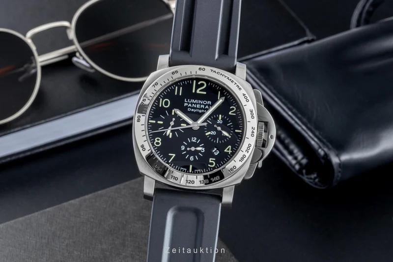 Panerai Luminor Chrono Daylight chronograph steel automatic men's watch PAM00196 [2507444]