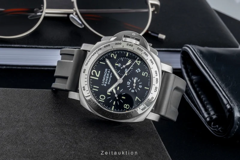 Panerai Luminor Chrono Daylight chronograph steel automatic men's watch PAM00196 [2507444]