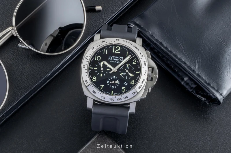 Panerai Luminor Chrono Daylight chronograph steel automatic men's watch PAM00196 [2507444]