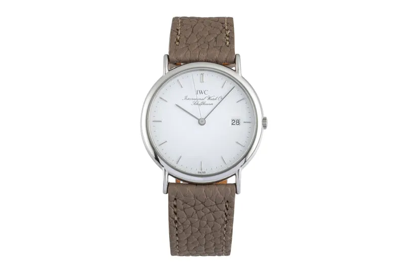 IWC Portofino steel quartz men's watch 3331 [2600078]