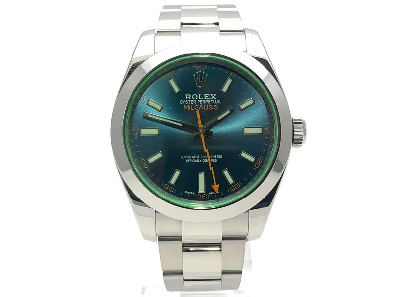 Rolex Oyster Perpetual Milgauss 116400 GV Blue