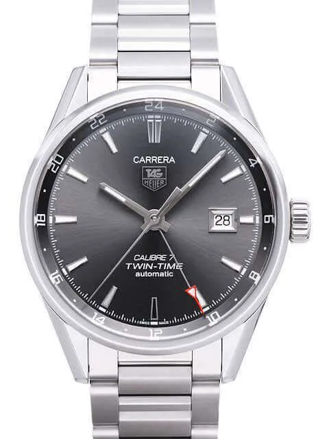 TAG Heuer Carrera WAR2012.BA0723 Calibre 7 Twin-Time Automatik 41mm