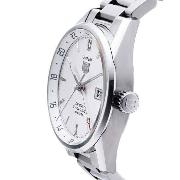 TAG Heuer Carrera WAR2011.BA0723 Calibre 7 Twin-Time Automatik 41mm