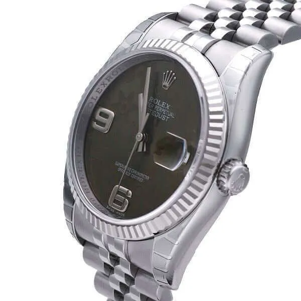 Rolex Datejust 36 116234 Bronze Floral Jubile-Band