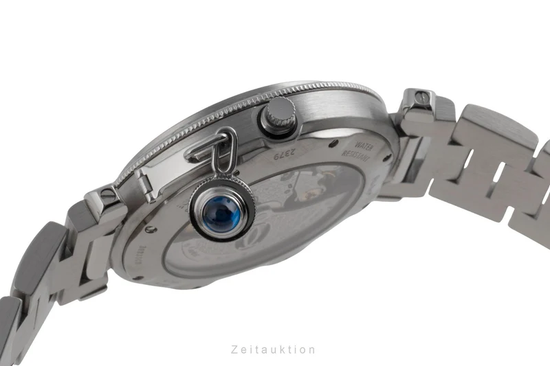 Cartier Pasha steel automatic men's watch W31040H3 [2600315]