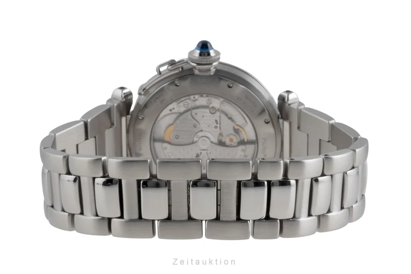 Cartier Pasha steel automatic men's watch W31040H3 [2600315]