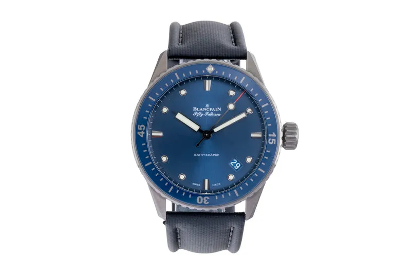 Blancpain Fifty Fathoms ceramic automatic men's watch 5000 0240 O52A LP: 14700EUR [2600154]