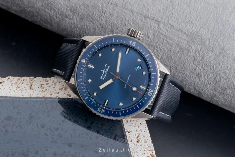 Blancpain Fifty Fathoms ceramic automatic men's watch 5000 0240 O52A LP: 14700EUR [2600154]