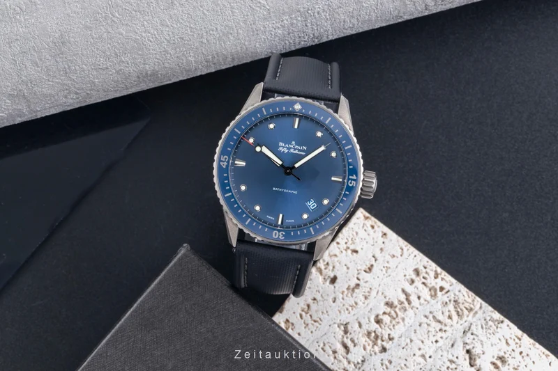 Blancpain Fifty Fathoms ceramic automatic men's watch 5000 0240 O52A LP: 14700EUR [2600154]