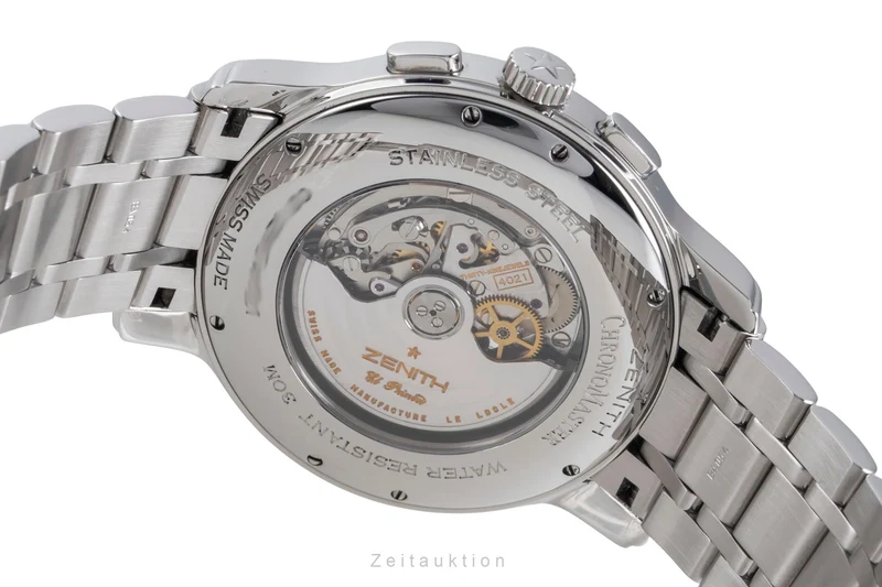 Zenith El Primero chronograph steel automatic men's watch 03.1260.4021 [2600314]