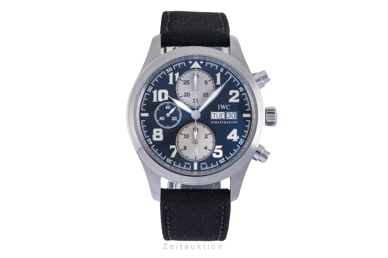 IWC Fliegerchronograph chronograph steel automatic men's watch IW371709 [2507213]