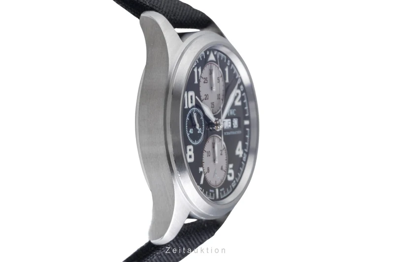 IWC Fliegerchronograph chronograph steel automatic men's watch IW371709 [2507213]