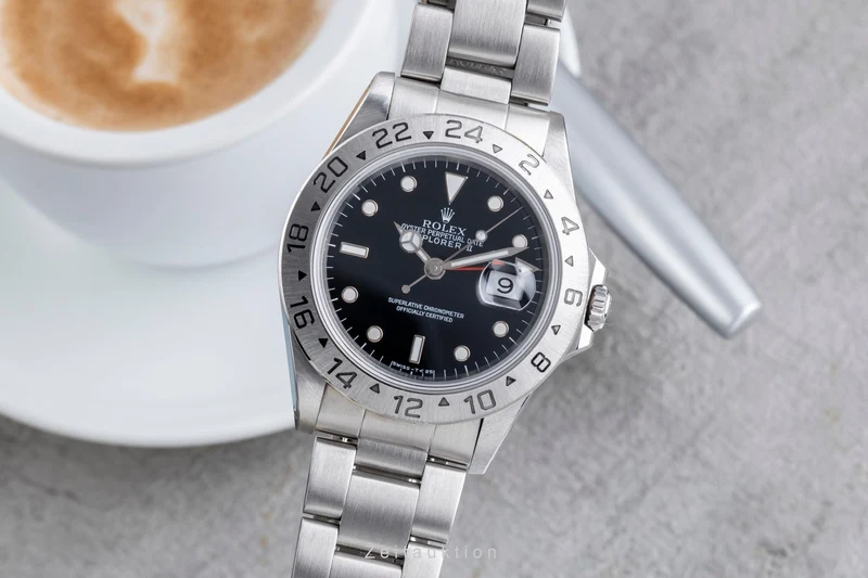 Rolex Explorer II steel automatic men's watch 16570 [2506913]