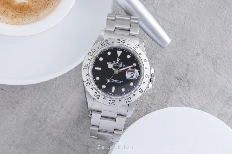 Rolex Explorer II steel automatic men's watch 16570 [2506913]